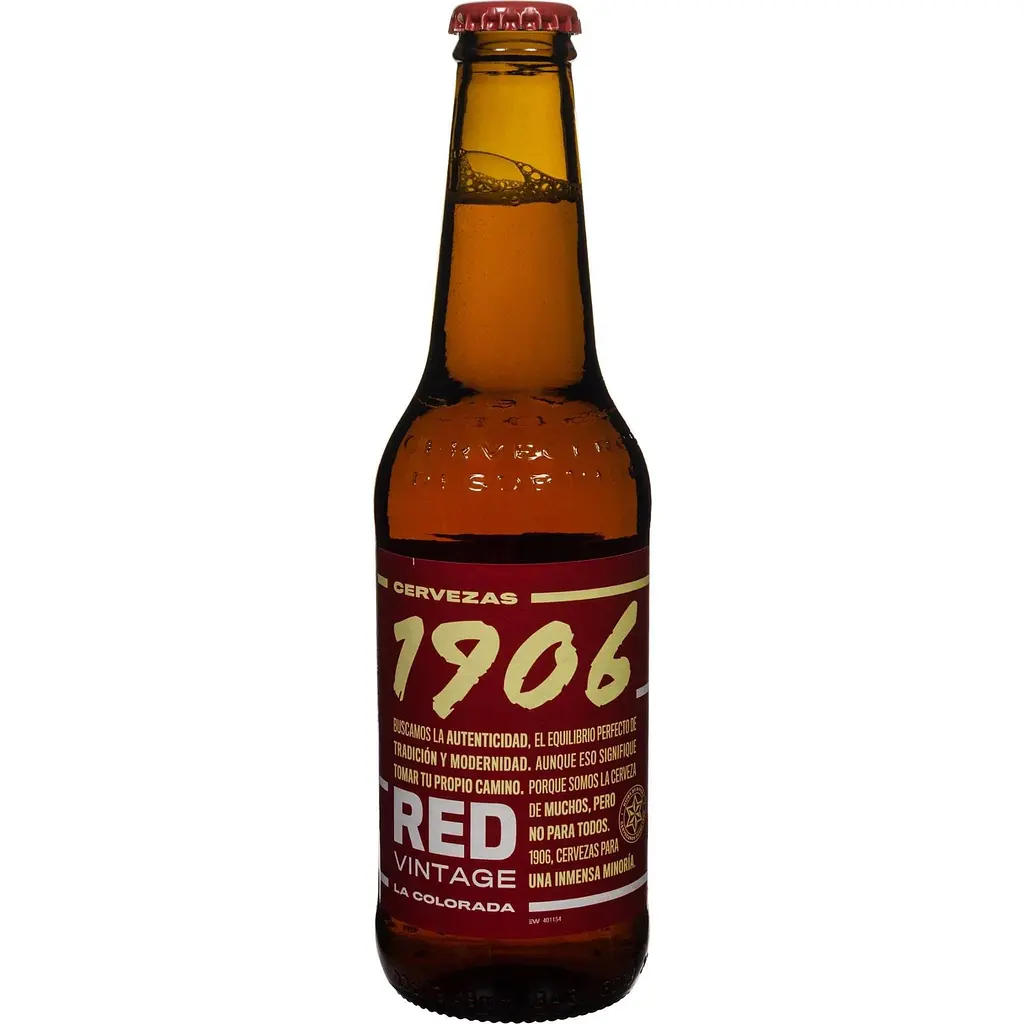 Упаковка пива Estrella Galicia 1906 Red Vintage світле 8% 1.98 л (0.33 л x 6 шт.) - фото 2