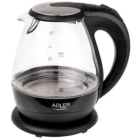 Чайник Adler AD 1224 glass 1.5 л - фото 2