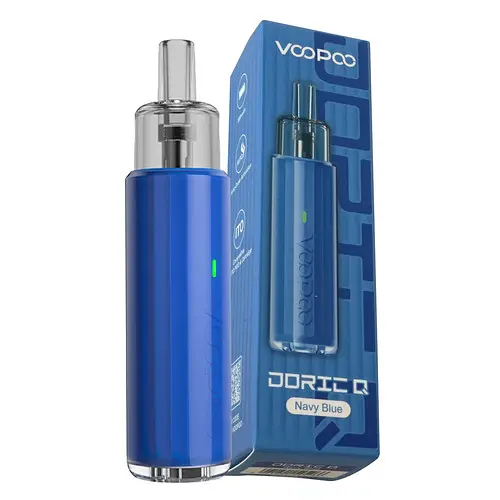 Електронна сигарета Под-система VooPoo Doric Q Pod 800 mAh 2 ml Kit Navy Blue (15152) - фото 4
