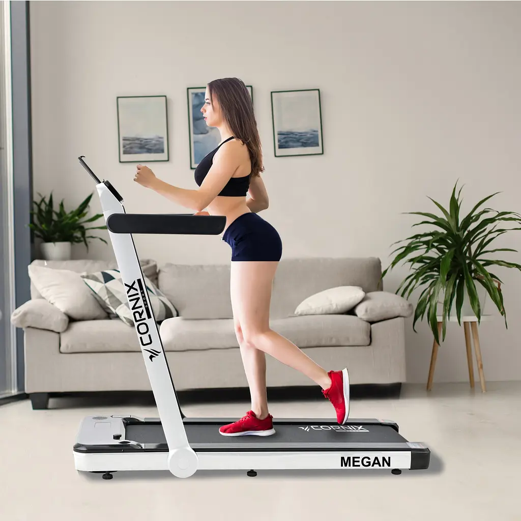 Беговая дорожка Cornix Megan White/Black - фото 5