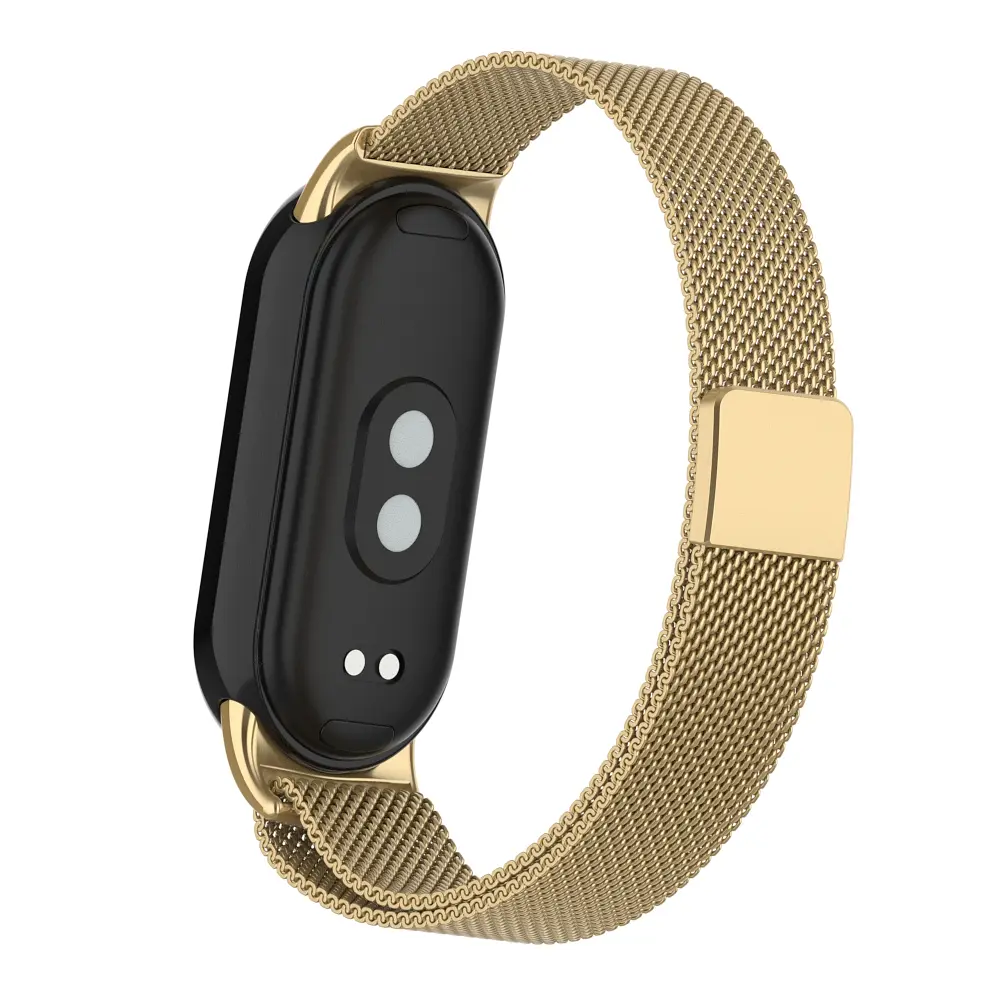 Ремінець ArmorStandart Milanese Magnetic для Xiaomi Smart Band 10/9/8 Gold (ARM86891) - фото 2
