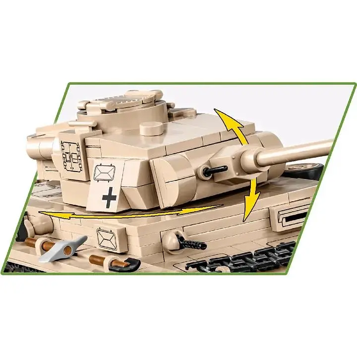 Конструктор Cobi Друга світова війна Танк Panzer III, 780 деталей (COBI-2562) - фото 9