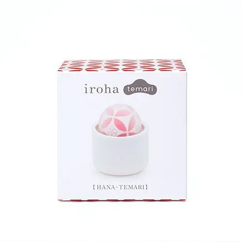 Вибратор для клитора Iroha by Tenga Temari Hana 6.8 см розовый - фото 2