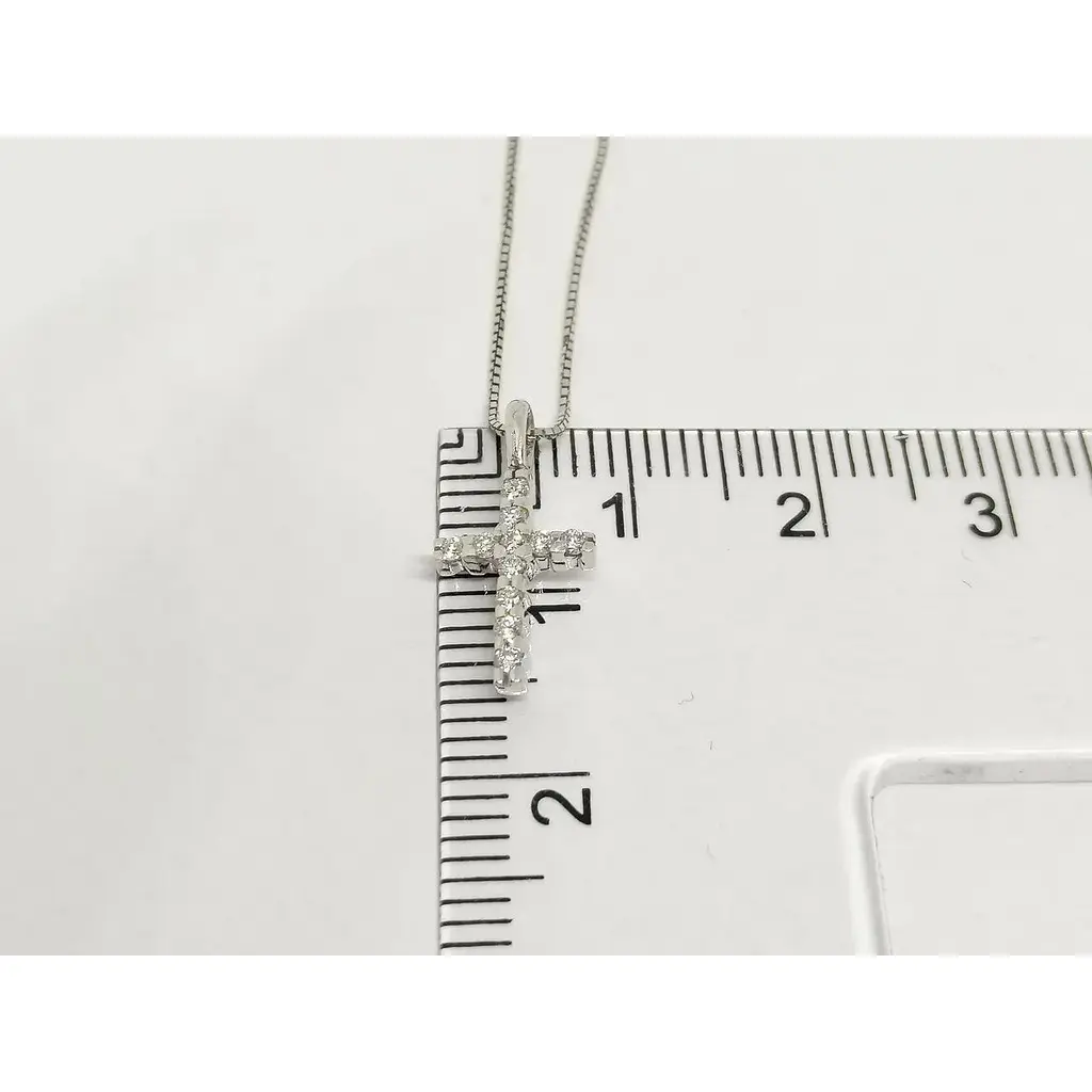 Золоте кольє ЮЗ "Багет" з діамантами. 85070/1 45 - фото 4