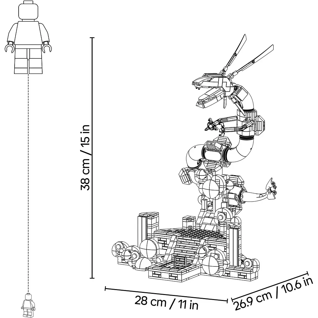 Конструктор LEGO Pokémon Рейкваза 1083 ел. (72168) - фото 15