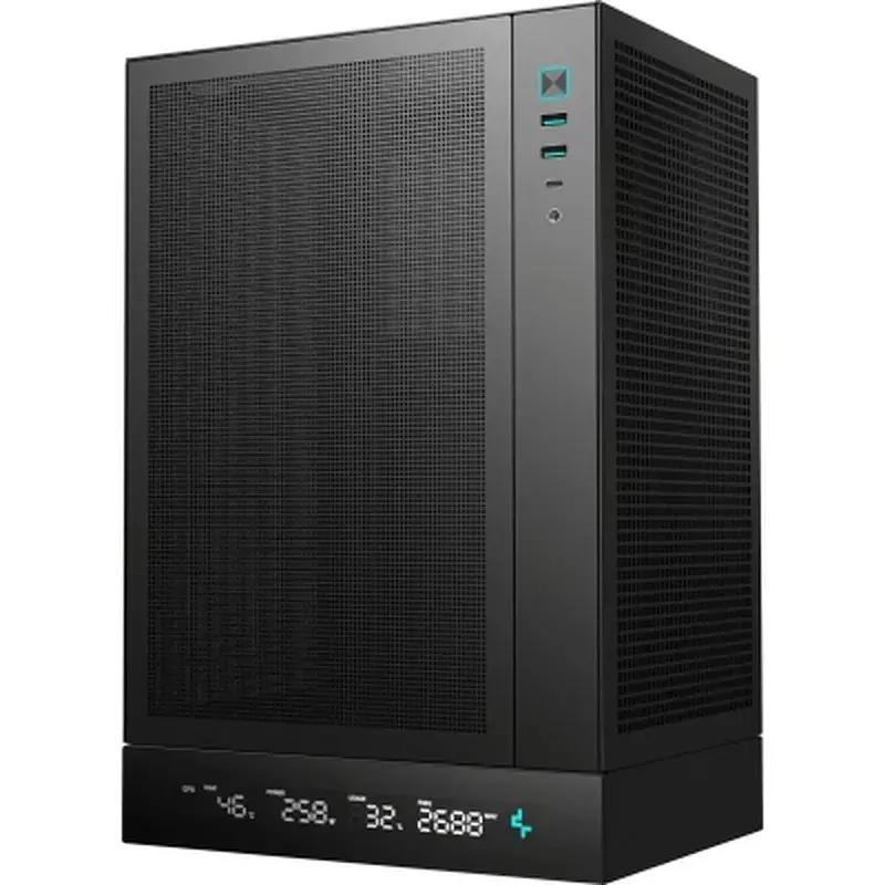 Корпус для ПК Deepcool CH170 Digital Black (R-CH170-BKNPI0D-G-1) - фото 8