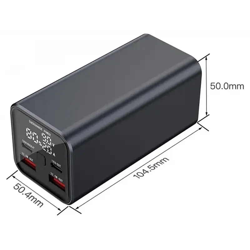 УМБ YENKEE YPB 2100 20000 mAh PD 100W Black (37000117) - фото 3