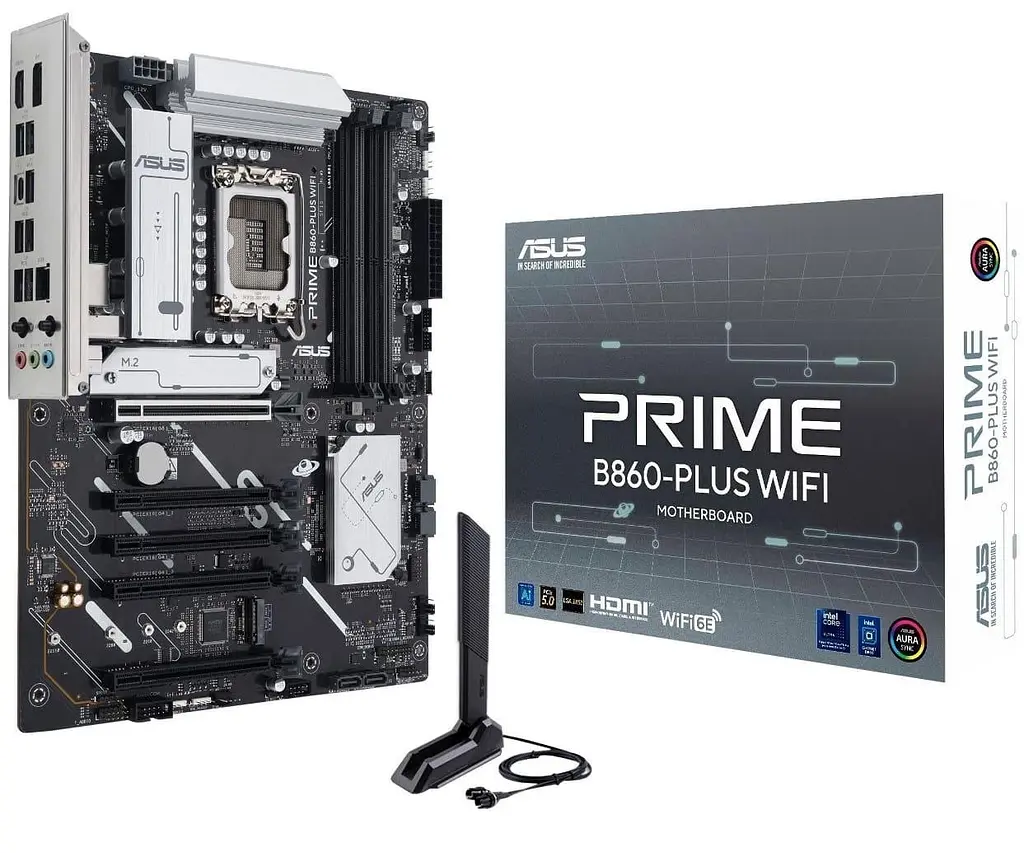 Материнська плата ASUS PRIME B860-PLUS WIFI (PRIME B860-PLUS WIFI) (Socket 1851, Intel B860, ATX) - фото 9