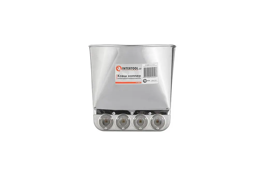 Пневматичний штукатурний пістолет ковш хопер Intertool PT-0404 3 л - фото 2