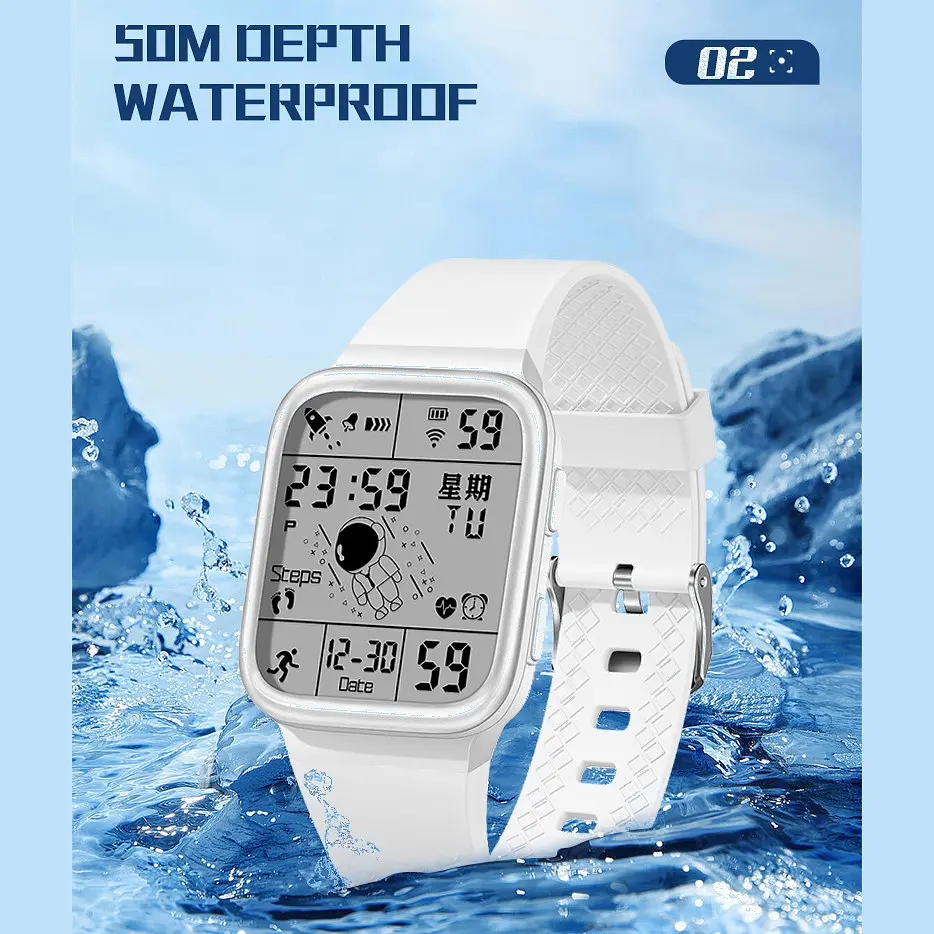 Наручний годинник Smael 8808 White (15204) - фото 4