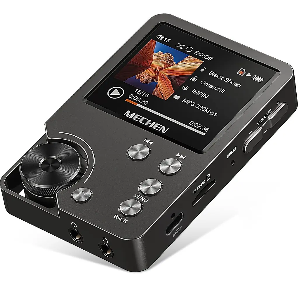 HIFI MP3 плеєр MECHEN M30 64 GB Hi-Fi, музичний плеєр високої роздільної здатності DSD без втрат - фото 9