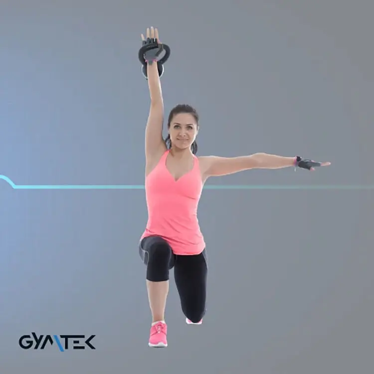 Гиря Gymtek виниловая 4 кг черная - фото 6