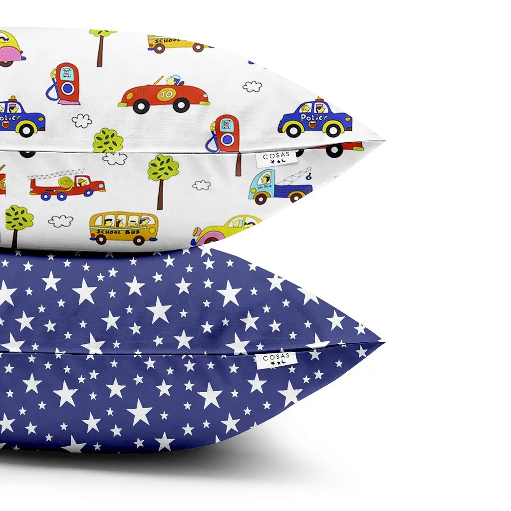 Набір наволочок Cosas Cars 50х70 см синій (SetPillow_Cars_StarfallBlue_50х70) - фото 3
