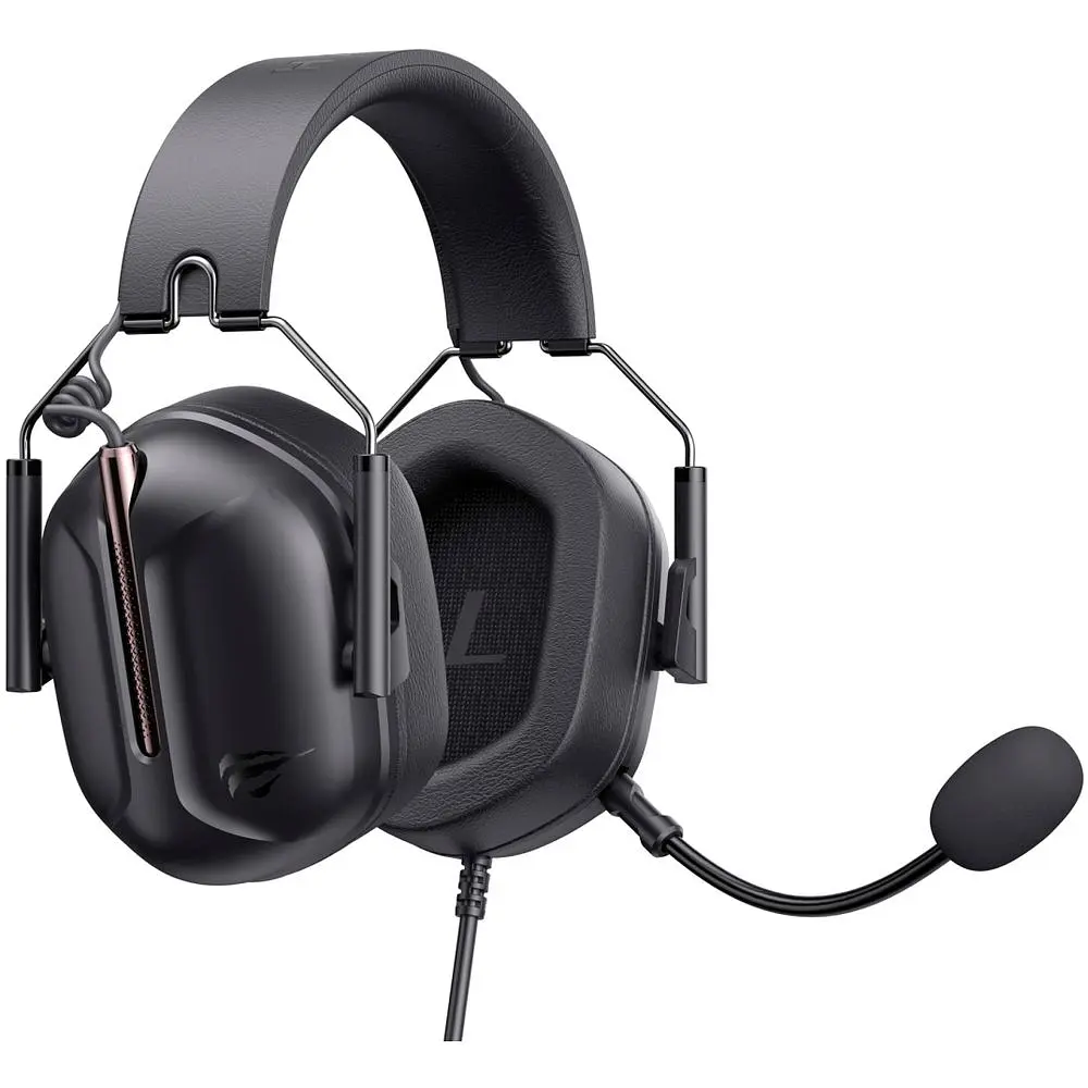 Навушники ігрові з мікрофоном Havit HV-H2033d black (HV-H2033d) - фото 3