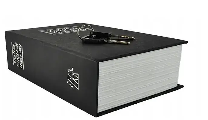 Сейф-книга Malatec 1212  24x15,5x5,5 см – схованка для грошей і документів - фото 10