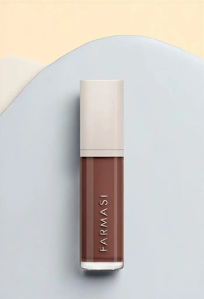 Блиск-плампер для збільшення губ Farmasi 06 Brown Sugar коричневий цукор 8 мл