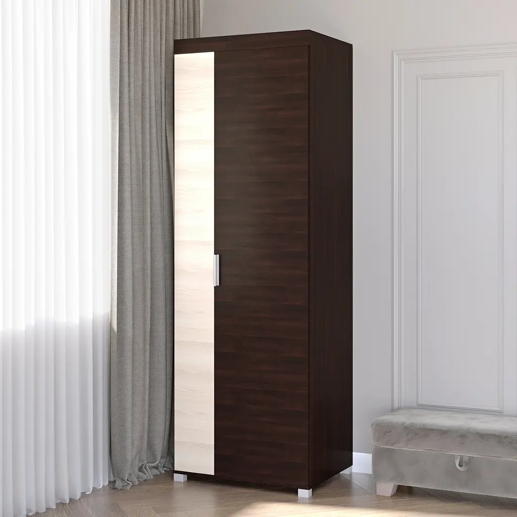 Шафа розстібна для дому Еверест Британія ШП-3 Венге/Дуб Молочний (DTM-2303) - фото 2