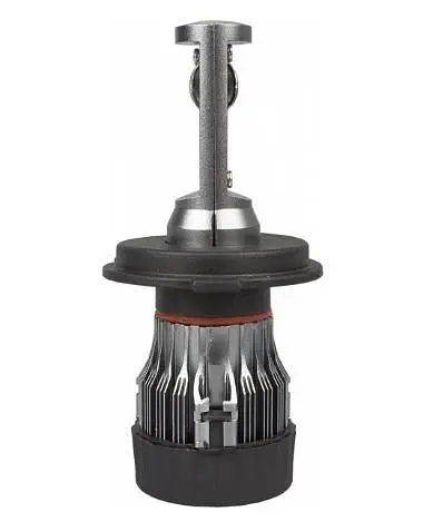 LED лампи автомобільні H4 FORT F2 радіатор+кулер 4000Lm/CSP/30W/5000K/IP65/9-16V 2 шт - фото 2