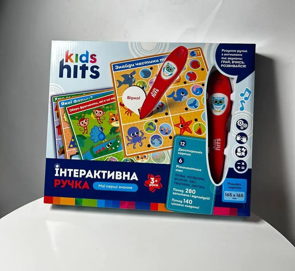 Обучающая игрушка "Интерактивная ручка: Первые знания" (укр) Kids hits - фото 2