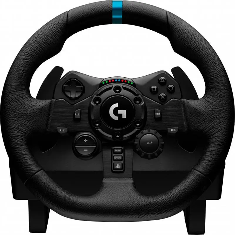 Кермо Logitech G923 for PS4 and PC Black (941-000149) - фото 5
