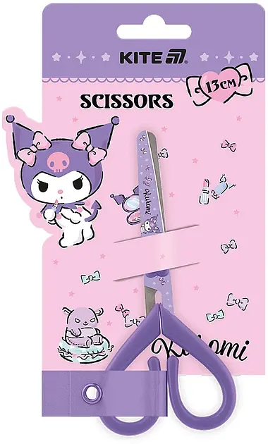 Ножиці дит. "Kite" №HK25-121 Kuromi 13см
