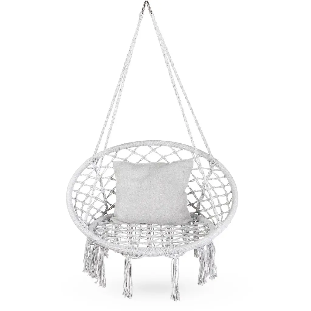 Садова гойдалка Boho Outtec XXL сірий - фото 5