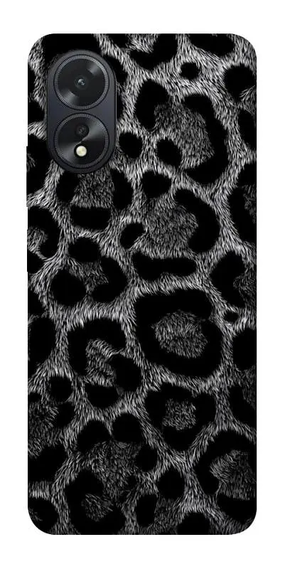 TPU чохол Demsky Black leo для Oppo A38