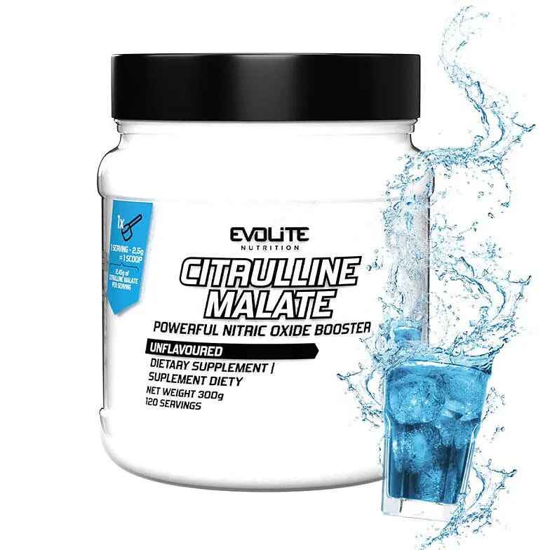 Амінокислота Evolite Nutrition Citrulline Malate, 300 грам - Натуральний