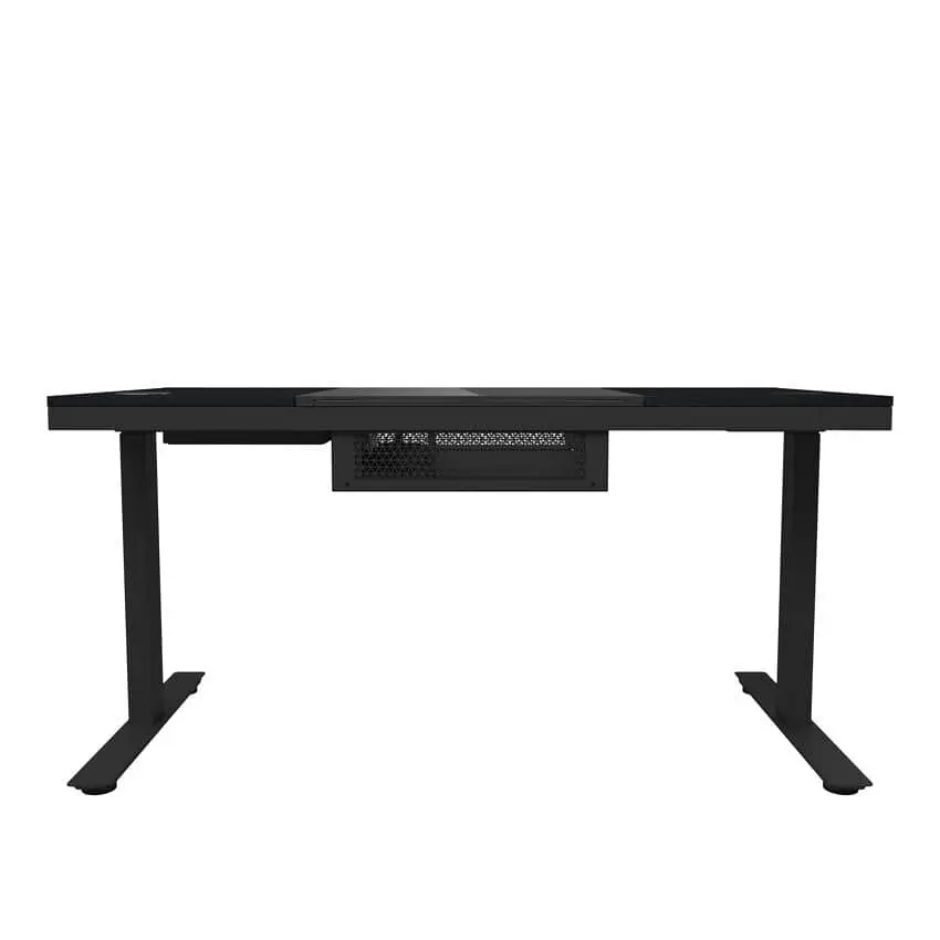 Геймерский стол Lorgar ELITE 90G Glass Black (LRG-DE90G) - фото 3