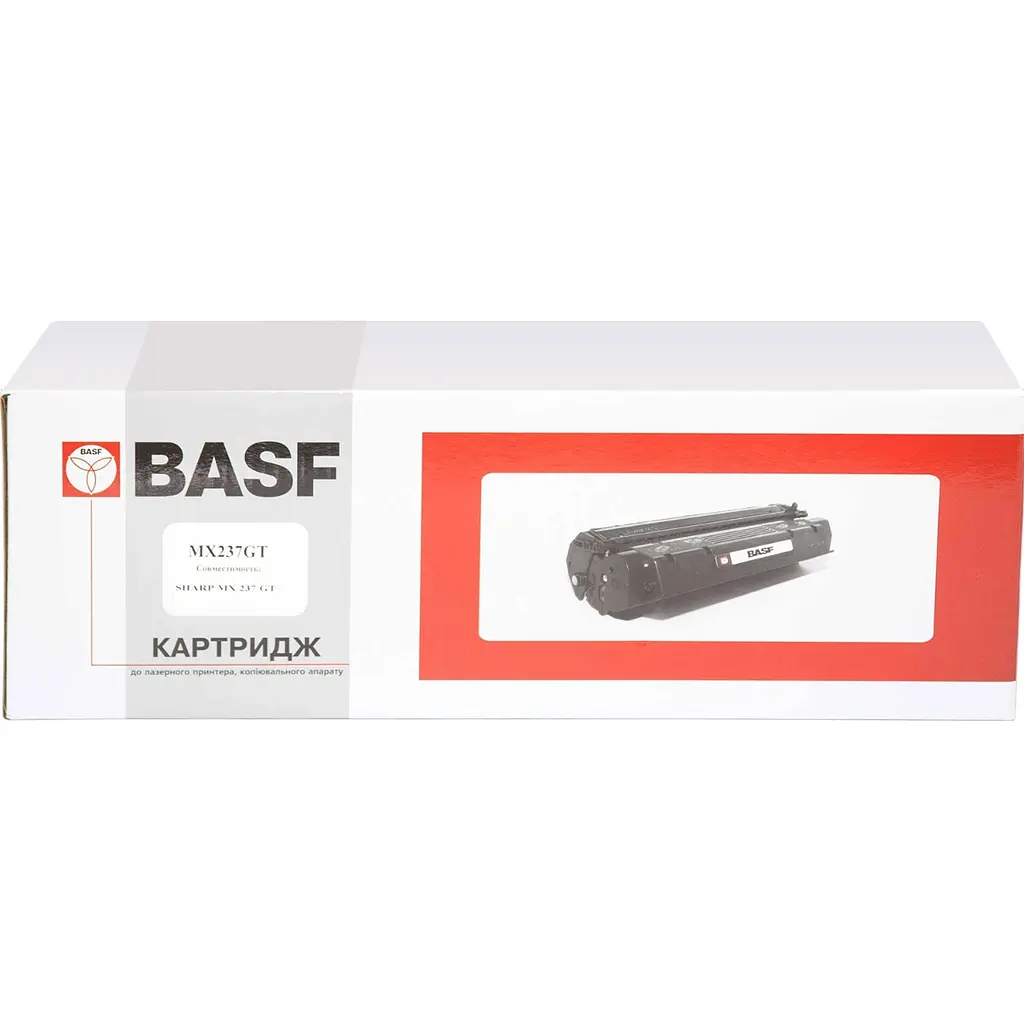 Туба з тонером BASF для Sharp AR-6020/6023/6031 аналог MX237GT Black ( 16000 ст.) (BASF-KT-MX237GT) - фото 4