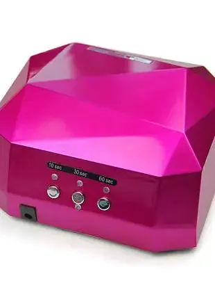 Лампа для нігтів 36W Diamond Pink - фото 3
