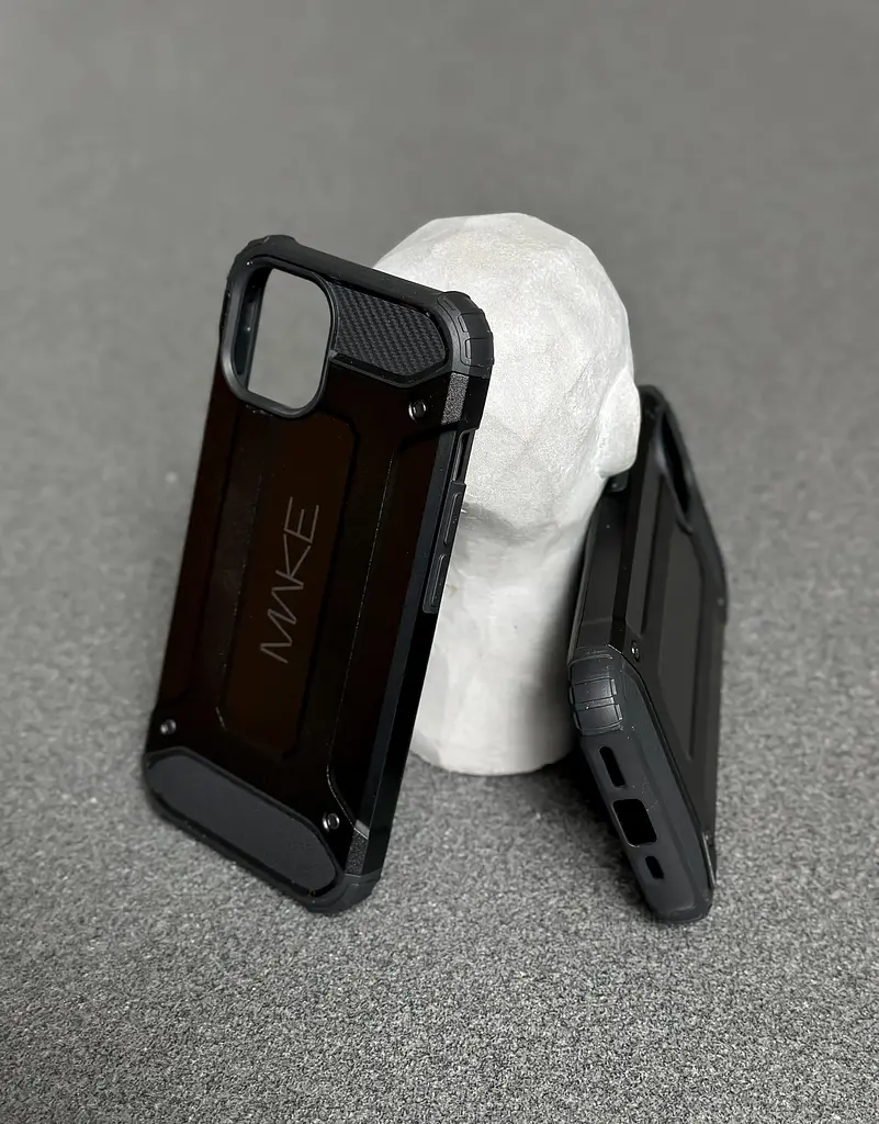 Чохол MAKE Apple iPhone 15 Panzer Black - фото 3