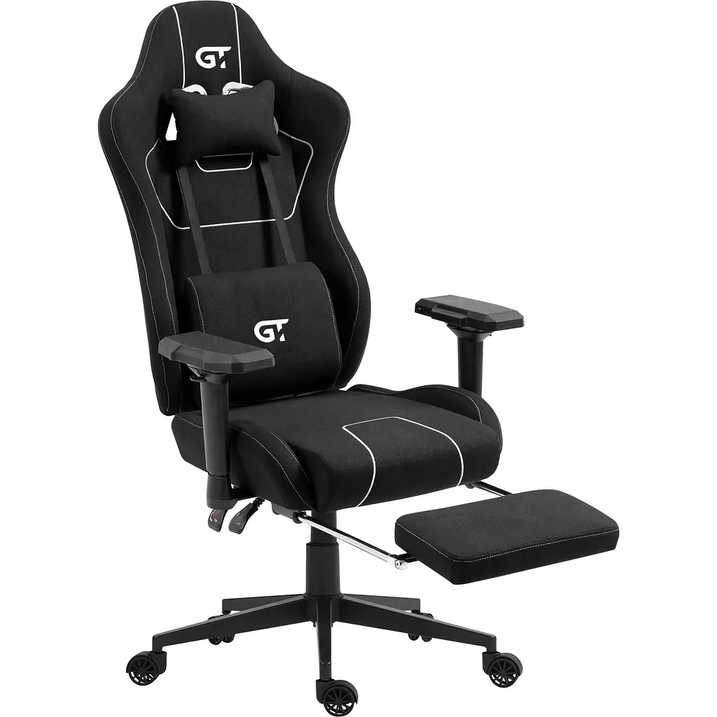 Геймерське крісло GT Racer X-2305 Fabric Black [121526] - фото 4