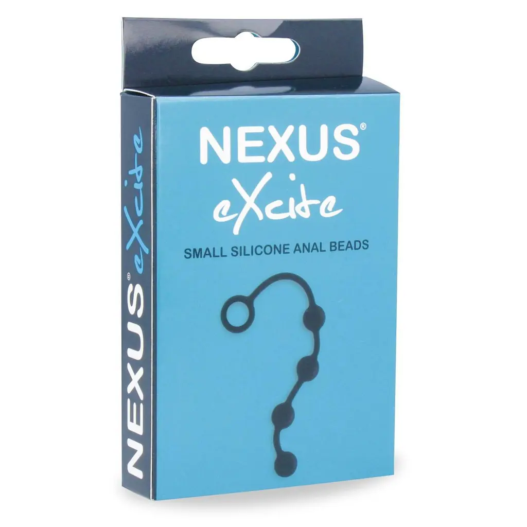 Анальні кульки Nexus Excite Small Anal Beads, силікон, макс. діаметр 2 см - фото 4