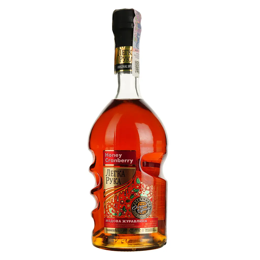 Напій спиртний ароматизований Легка Рука Honey Cranberry 30% 0.5 л - фото 2
