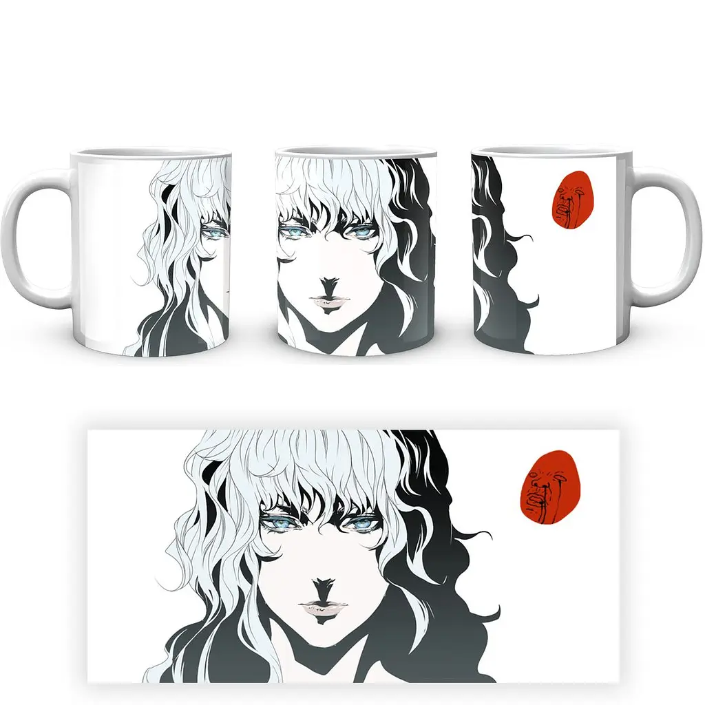 Кружка GeekLand Berserk Берсерк Гриффит лик anime B 02.11 330 мл белая - фото 3