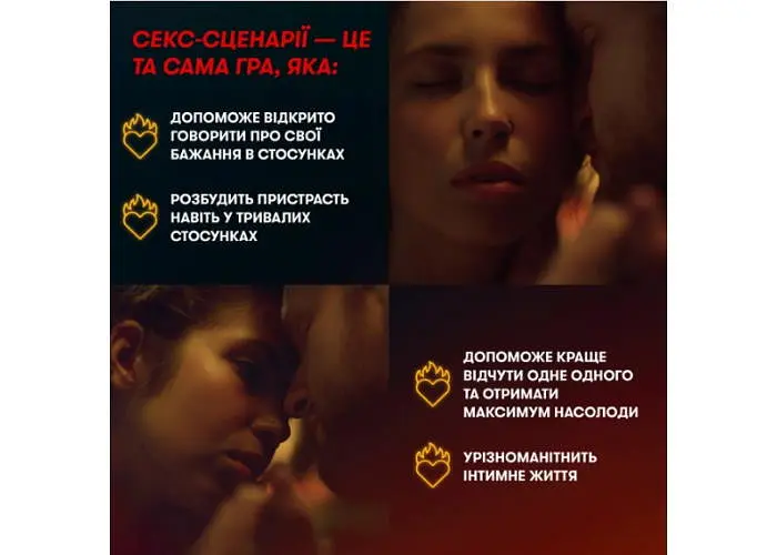 Настольная игра Оrner Секс-сценарии (укр.) (orner-2866) - фото 2