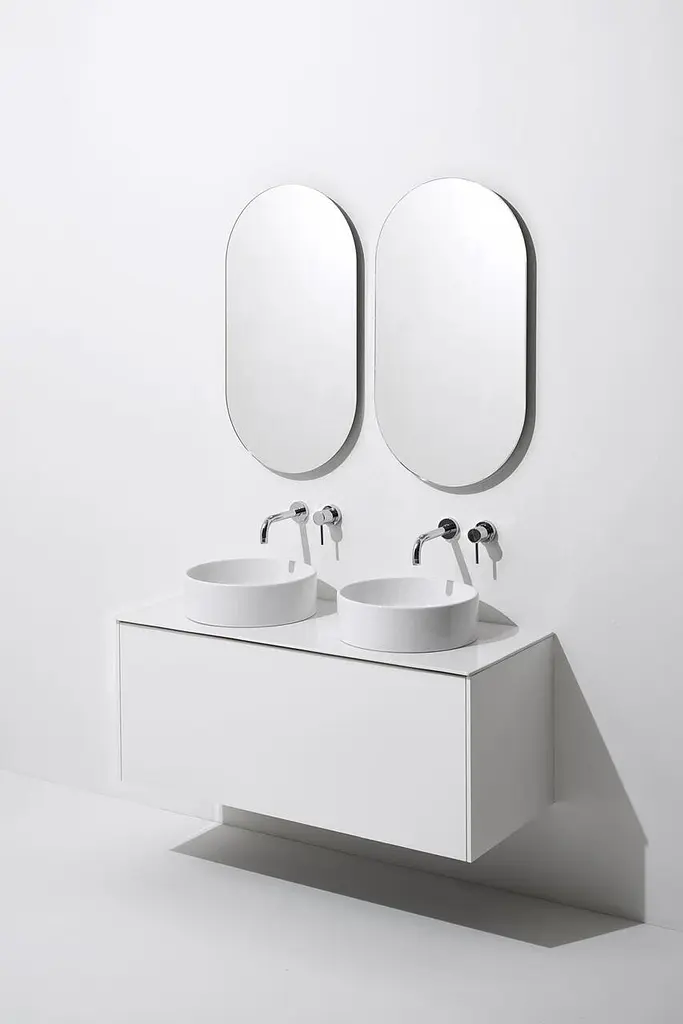 Умивальник Simas Foriu 40 white Matte Білий матовий FO01WM - фото 2