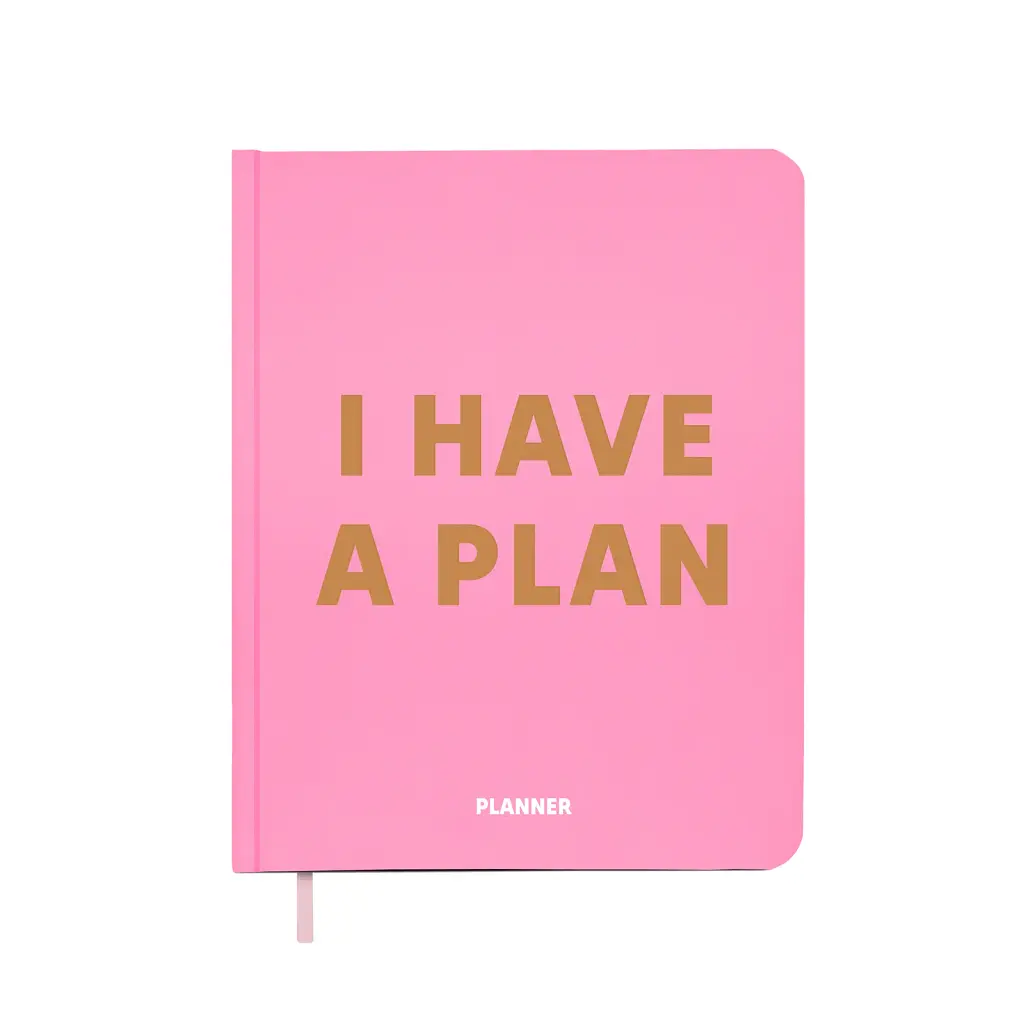 Планер «I HAVE A PLAN» рожевий