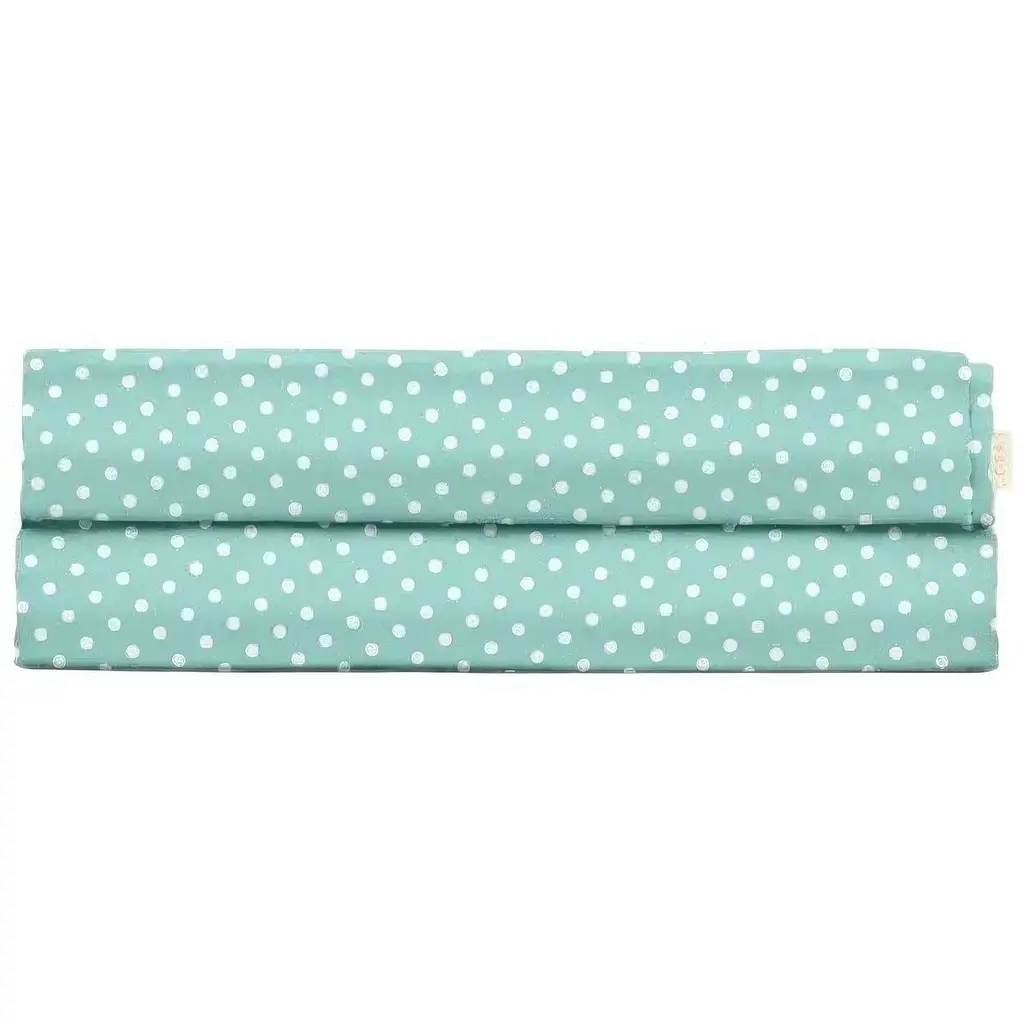 Євро простирадло Cosas Mint Dots 220х240 см (ПростыньDrop_Mint_220)