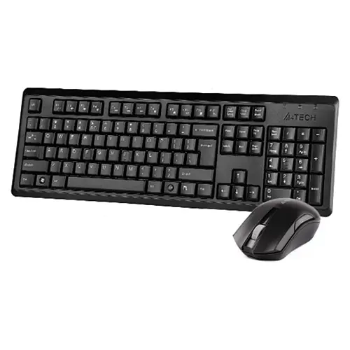 Бездротовий комплект (клавіатура + миша) A4Tech 4200N V-Track Wireless Black (4200N (GR-92+G3-200N)) - фото 3
