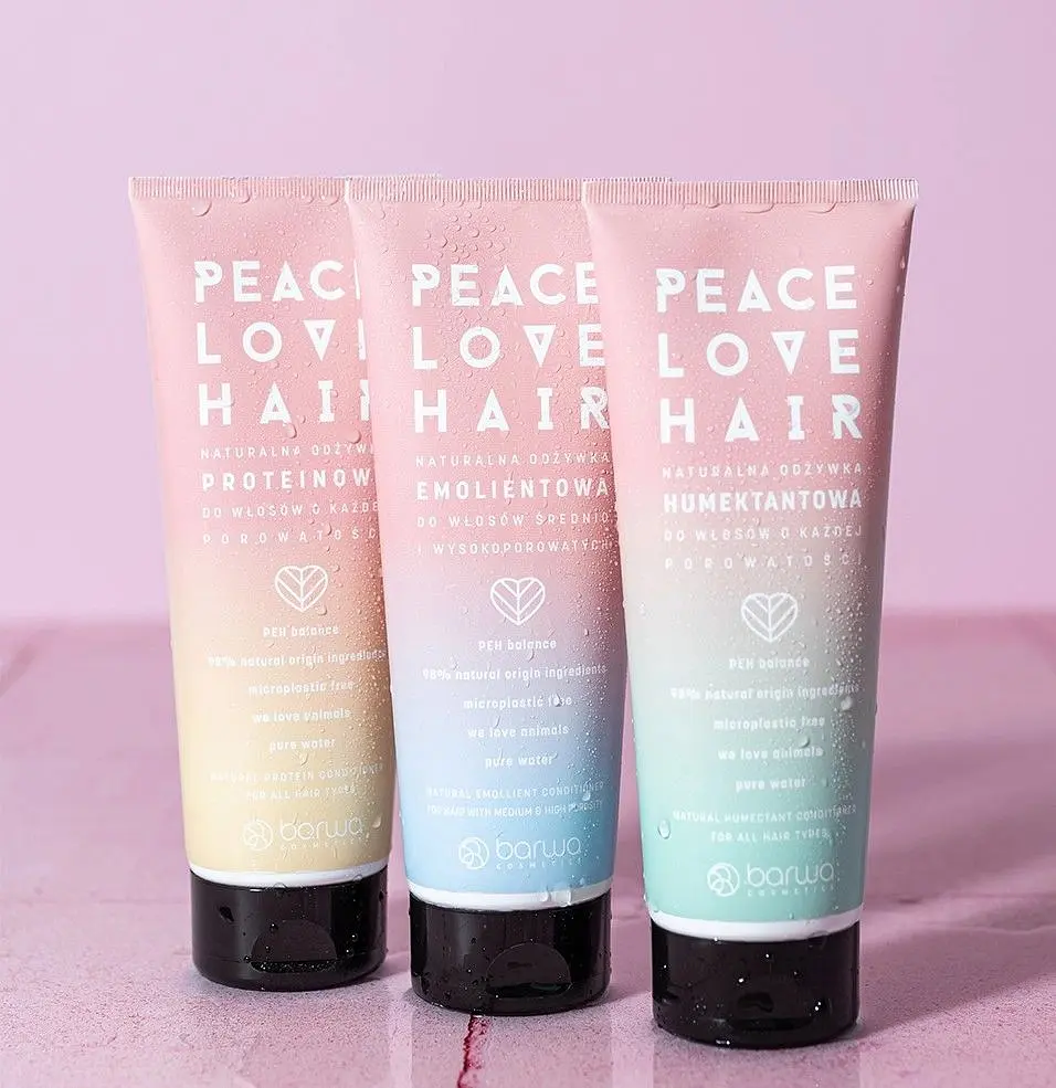 Протеїновий кондиціонер для волосся Barwa Peace Love Hair, 200 мл - фото 2