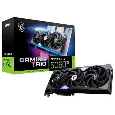 Видеокарта MSI GeForce RTX5060Ti 8Gb GAMING TRIO OC (RTX 5060 Ti 8G GAMING TRIO OC) - фото 7
