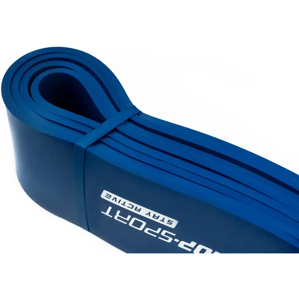 Резинка для фитнеса Hop-Sport 28-80 кг HS-L064RR синяя - фото 8