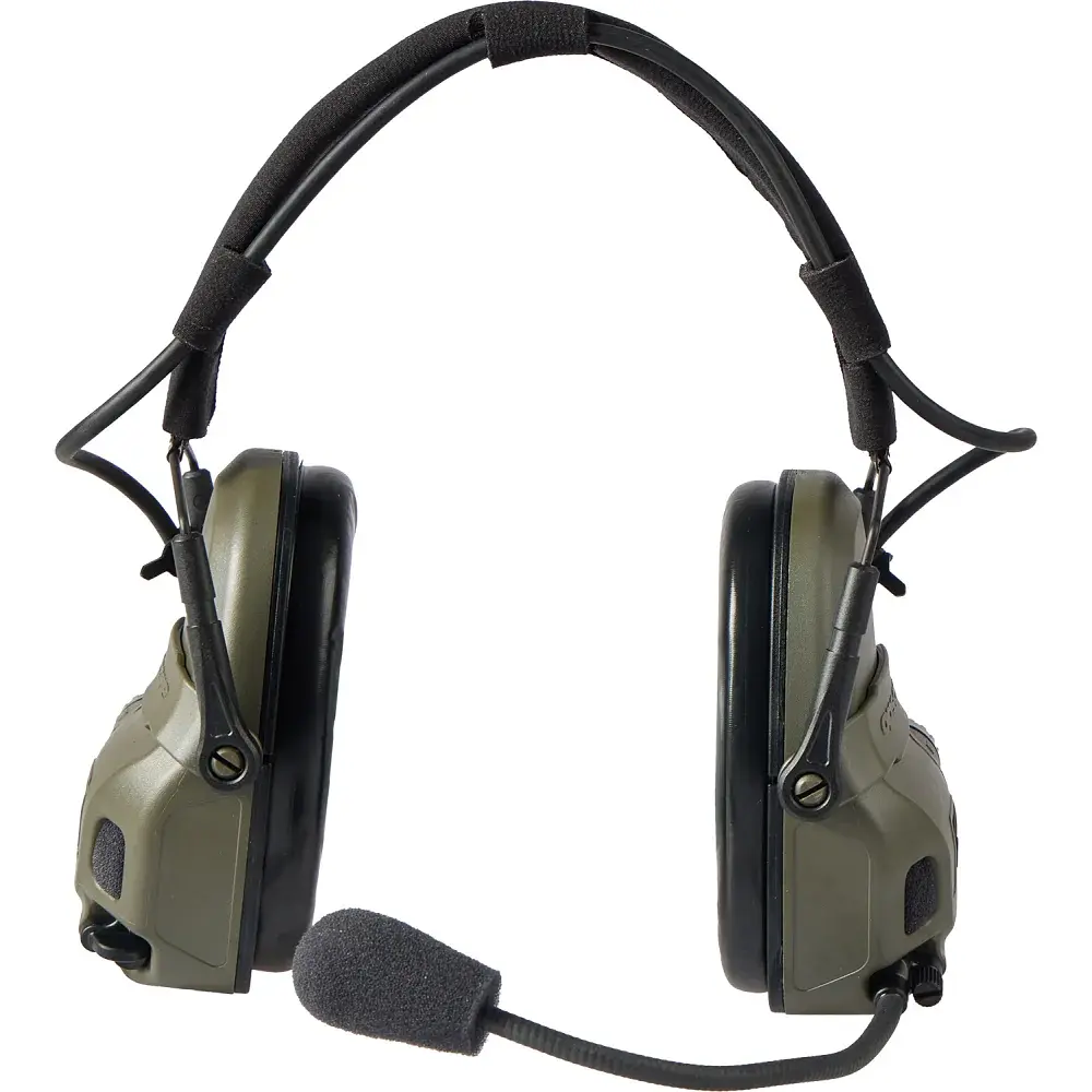 Наушники Ops-Core AMP Communication Headset-Connectorized NFMI активные верхний держатель Ranger Green - фото 2