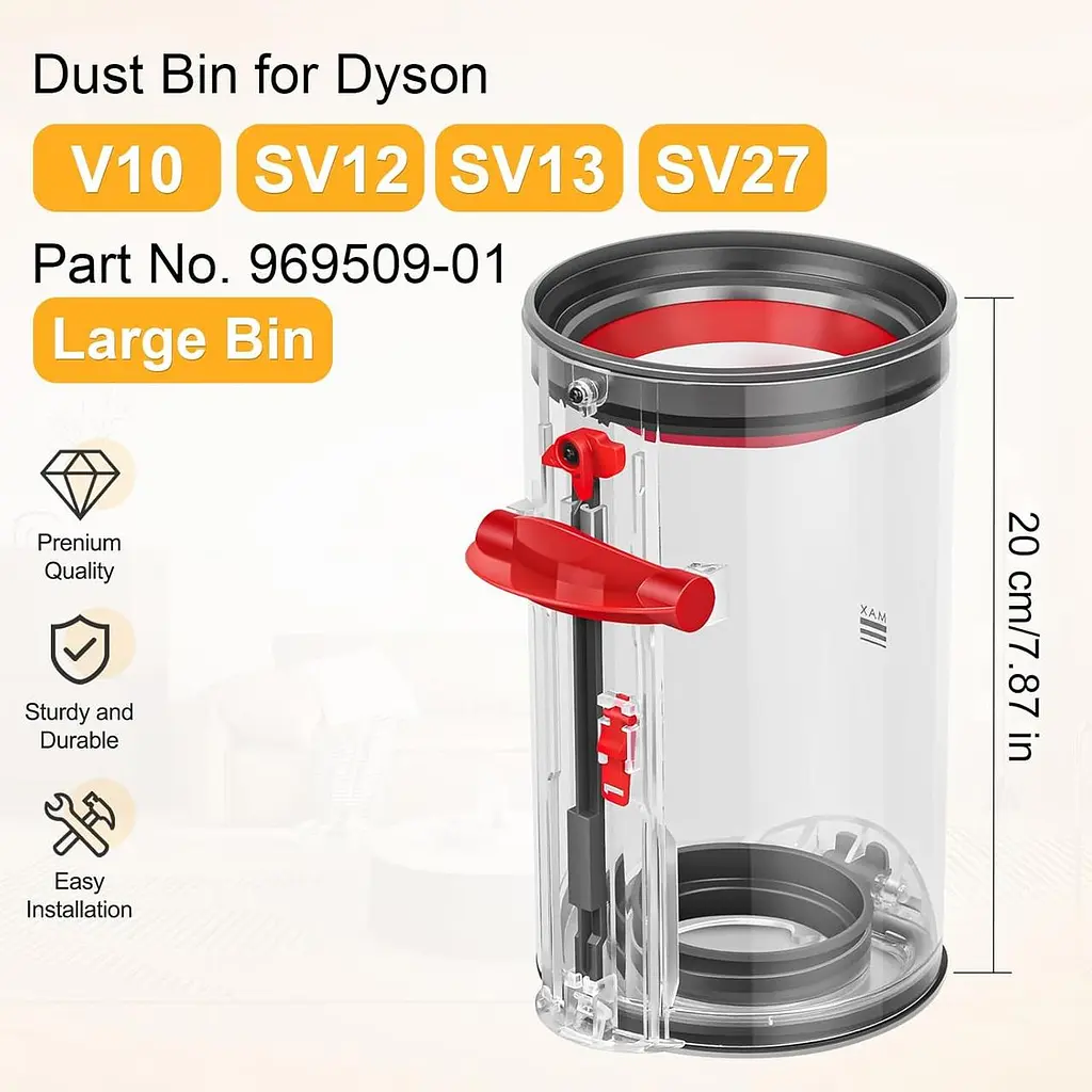 Змінний контейнер для пилу Dyson V10 SV12/SV13/SV27 969509-01 - фото 4