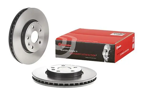 Диск гальмівний передній вентильований Opel Insignia A, Saab 9-5 II 08-25р Brembo (09.A971.11) - фото 2