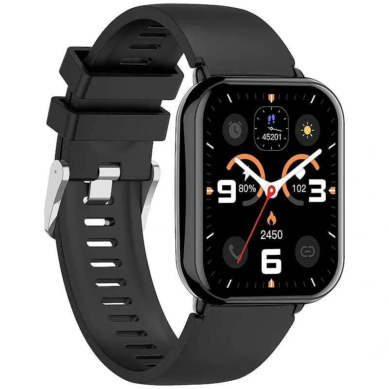 Смарт-годинник SW09 Smart sports watch (call version) Black Wiwu teh0030161 - фото 4