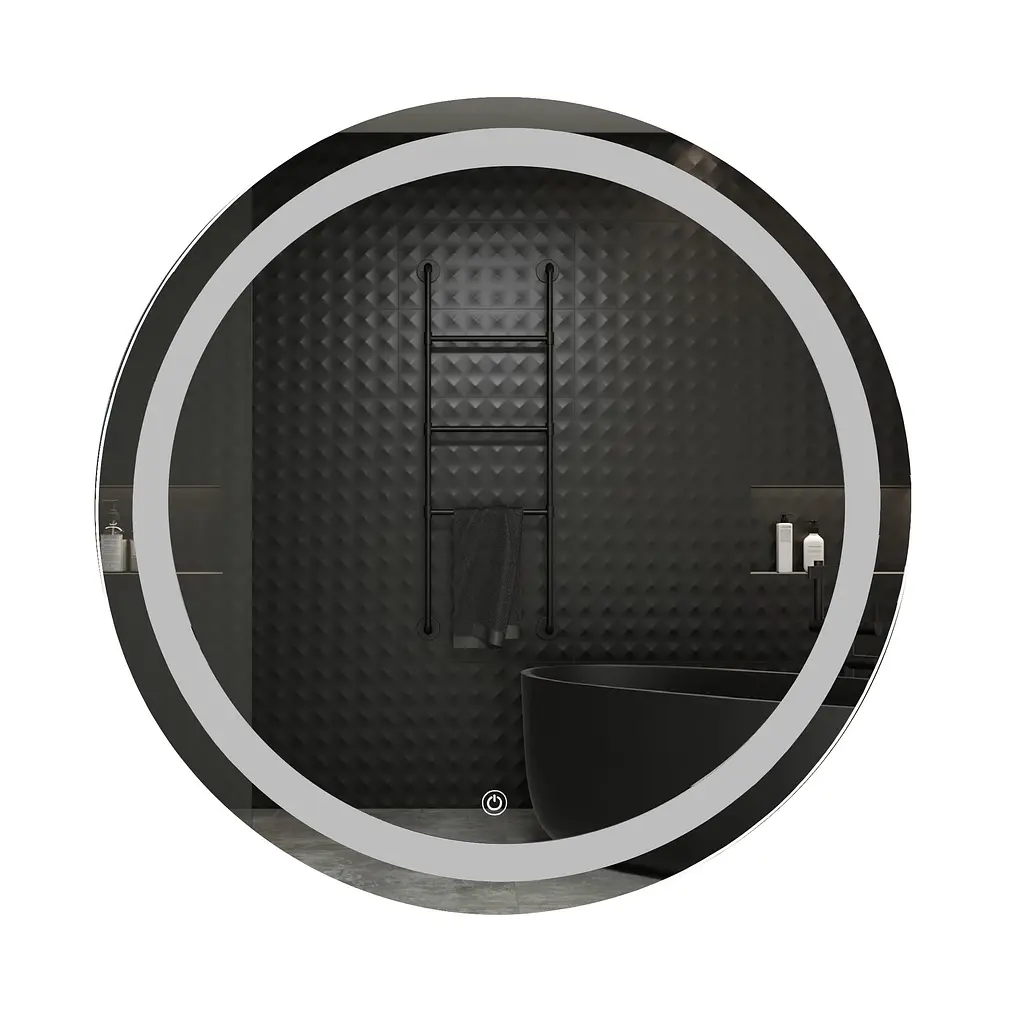 Дзеркало Unio MRR-09 RND-S 700 x 700 mm LED FL з сенсором 000027464 - фото 4
