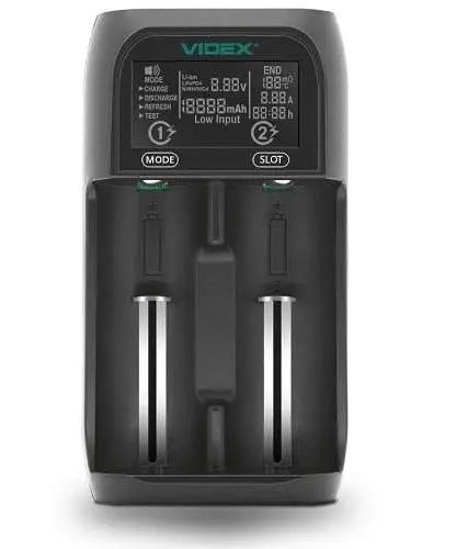 Зарядний пристрій UT201, Black, універсальний, Type-C (5V/2A) Videx teh0028625